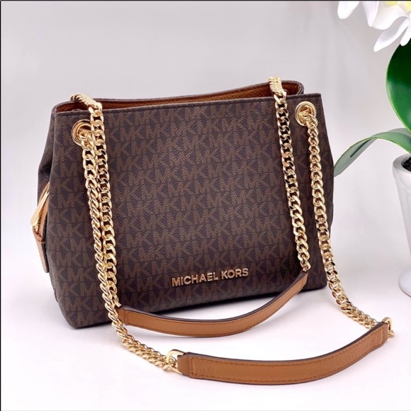 Michael Kors Handbags - Michael Kors Chain Messenger Shoulder Bag